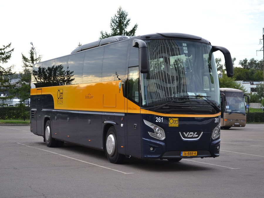 Charter bus fleet staged for athletic team travel
